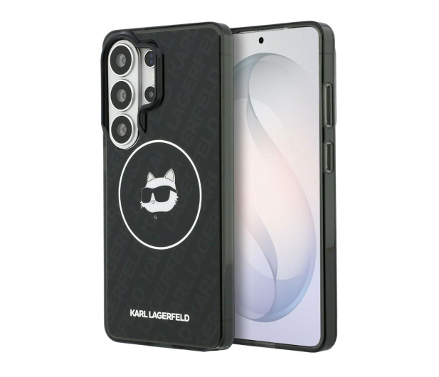 Karl Lagerfeld Etui Repeated Choupette MagSafe do Galaxy S26 Ultra czarny - 1522731 - zdjęcie